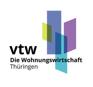 VTW – Verbandslogo der Thüringer Wohnungswirtschaft